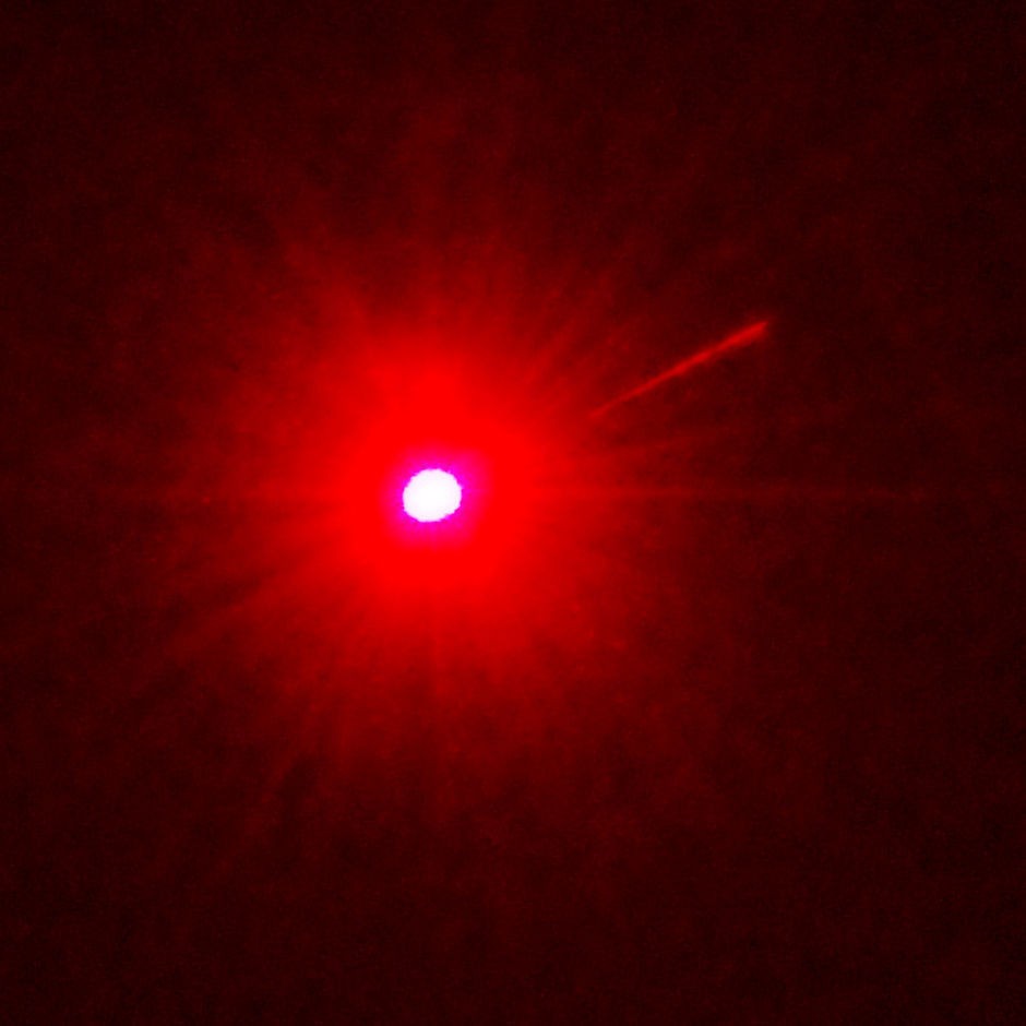 650nm Red Laser Pointer Pen Light Visible Single Beam AAA Lazer Torch 5PCS 9900 Miles Mini Small Teaching Pen Light Pet Toys