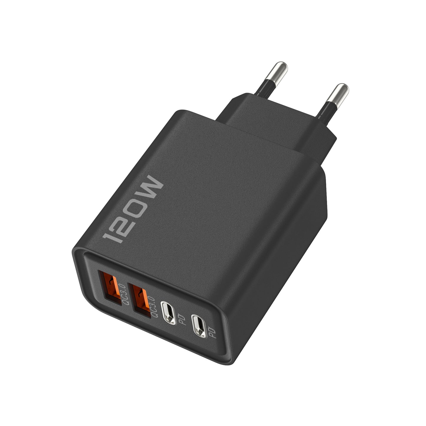 120W Dual PD  Dual USB Charger For Fast Charging