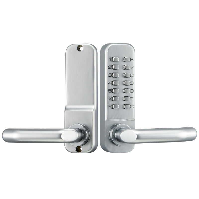 Iron Gate Outdoor Double-Sided Mechanical Lock