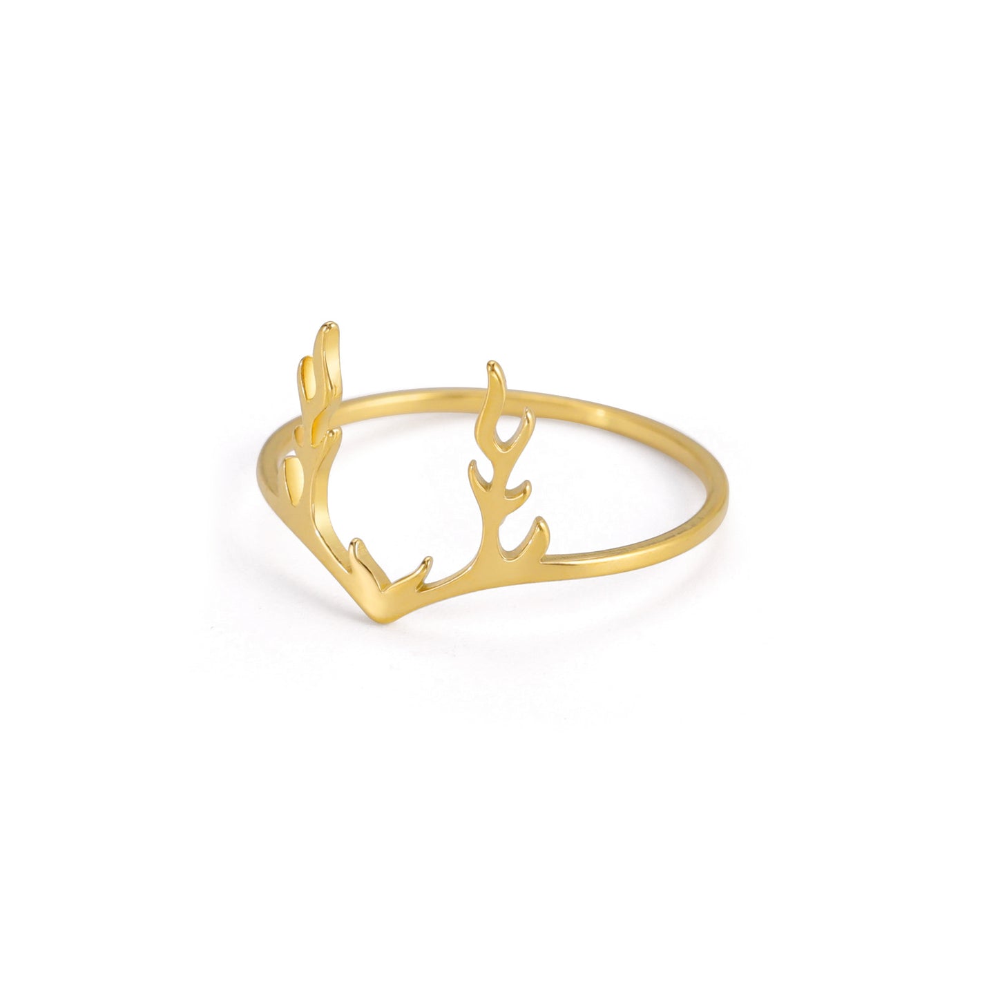 Korean-style Electroplated Stainless Steel Ring Titanium Steel Jewelry