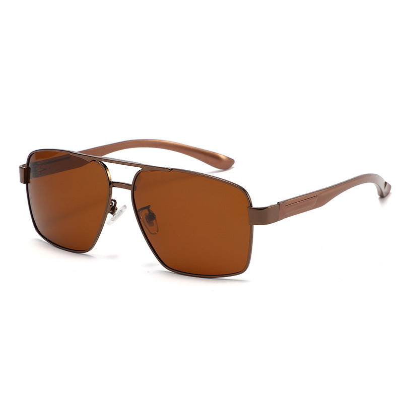 Retro Mens Outdoor UV-Protective Polarized Driving Sunglasses