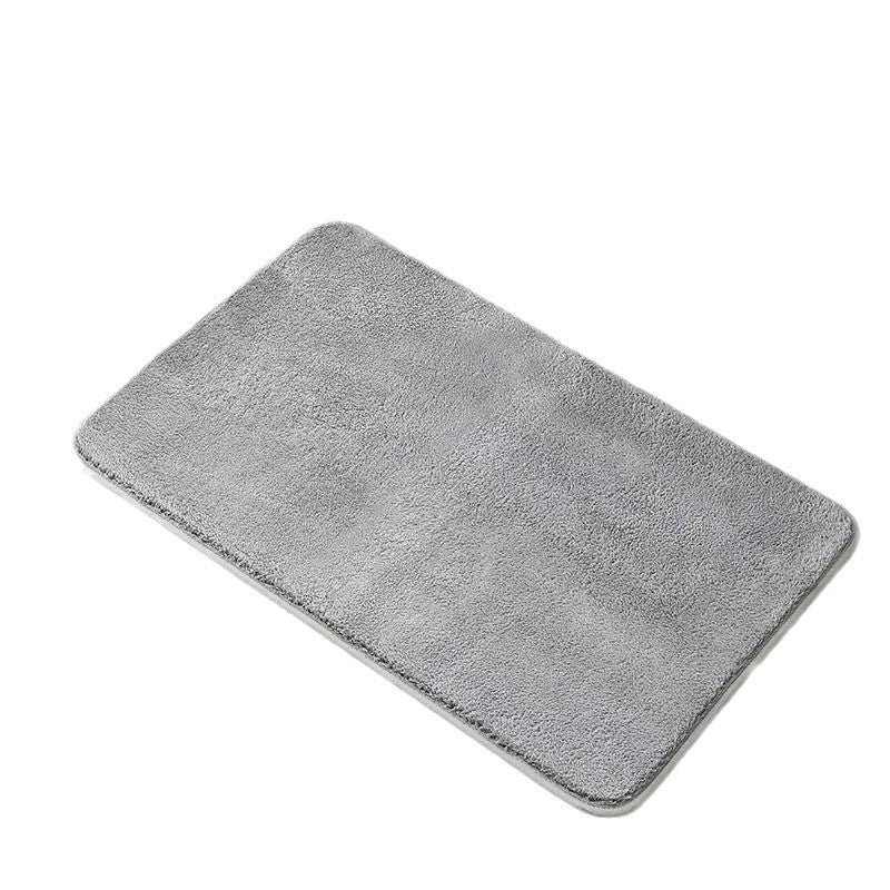 Ultra-fine Fiber Faux Cashmere Bath Mat Water-absorbent And Non-slip Floor Mat For Home Bedroom Rug Living Room Carpet