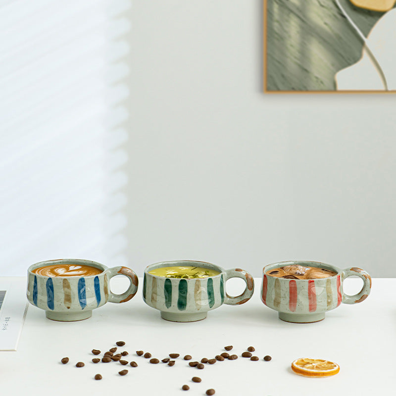 Hand-painted Ceramic Cup For Home And Office