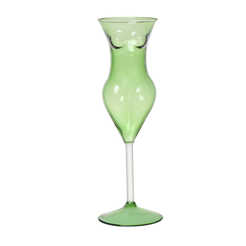 Beauty Champagne Glass Creative Cocktail Glass Nude Women's Cup Personalized Goblet Barware