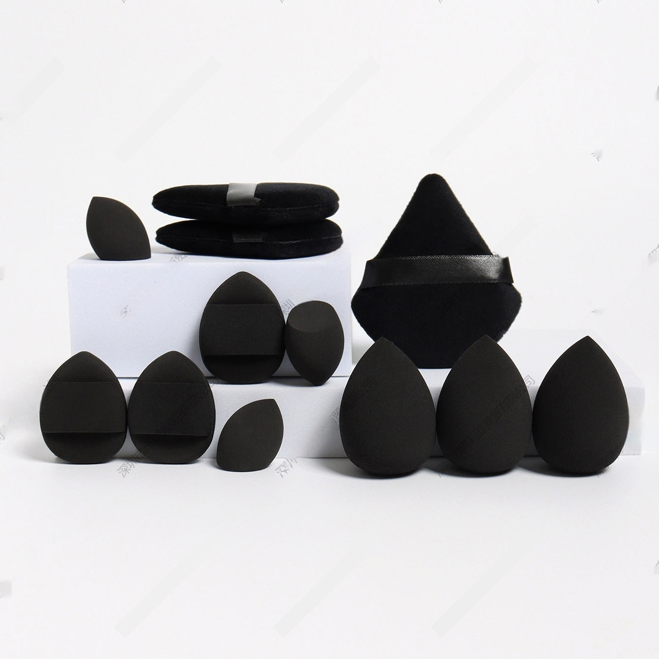 12-piece Makeup Sponge Puff Set
