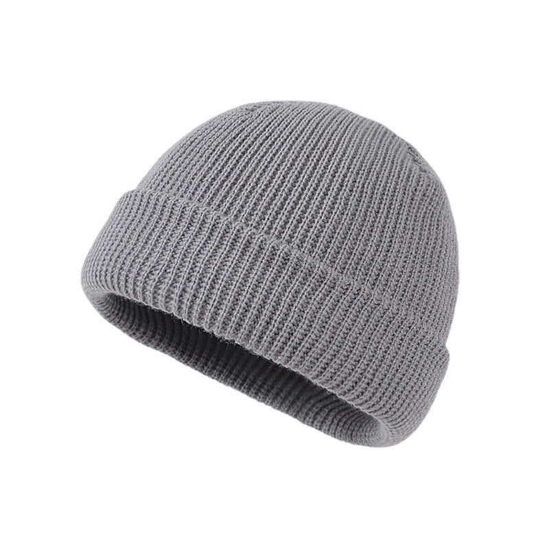 Autumn And Winter New Korean Candy Color Knitted Wool Hat