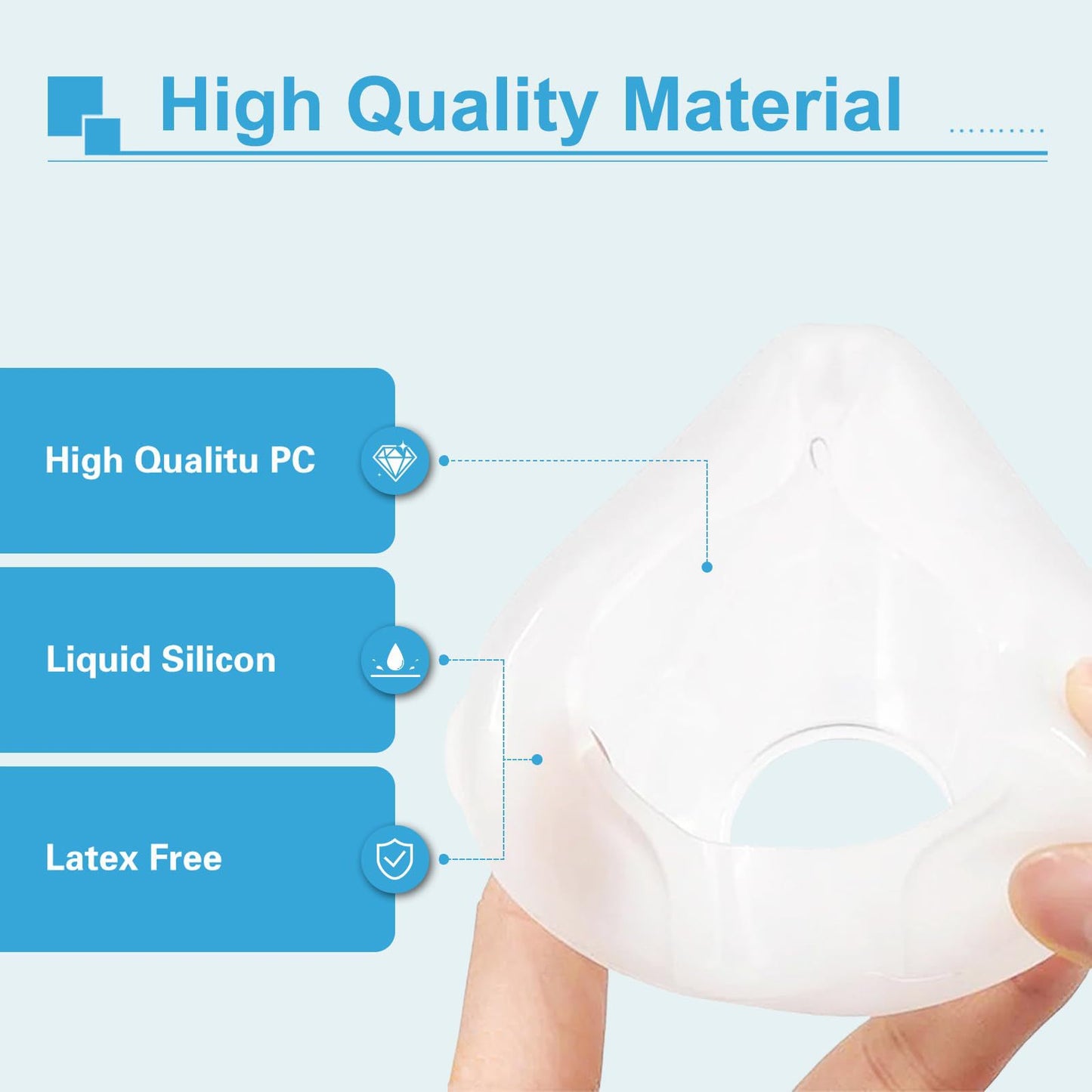 Universal Nasal Mask For Home Sleep Apnea Devices