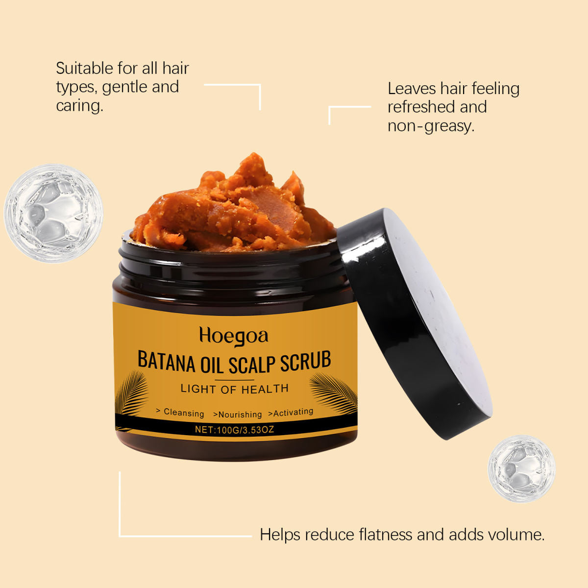 Hair Care Soft And Lightweight Scrub