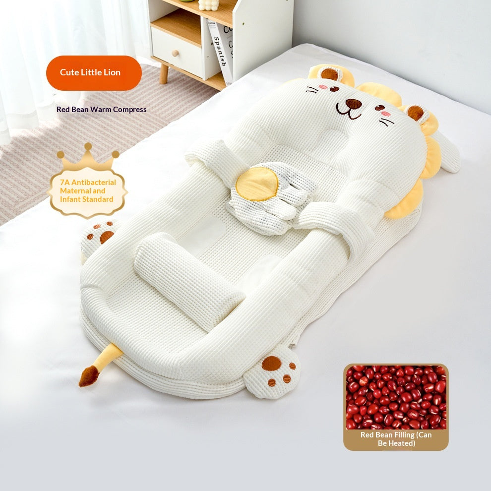 Breathable Pillow Baby Lying-Feeding Gadget Newborn Bionic Bed