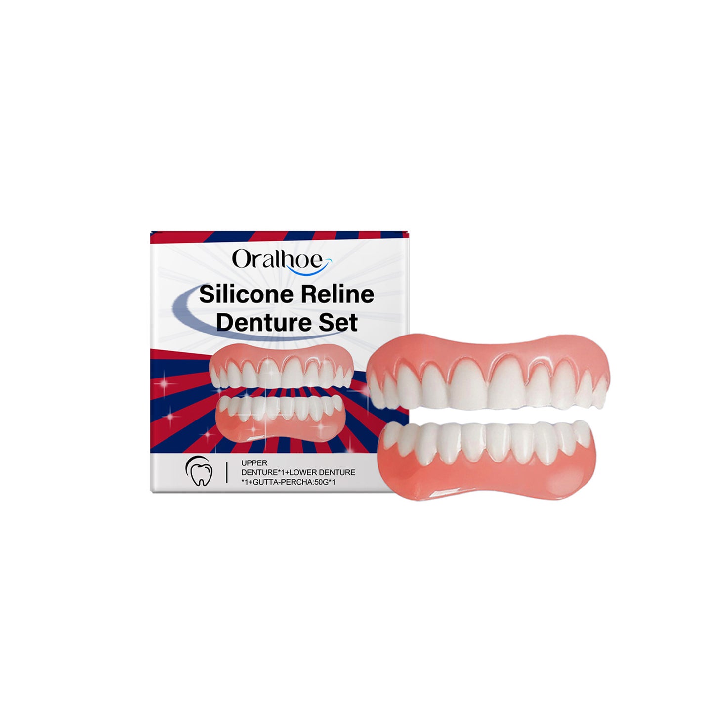 Teeth Modification To Improve The Beauty Of The Smile Comfortable Material Dentures Suit