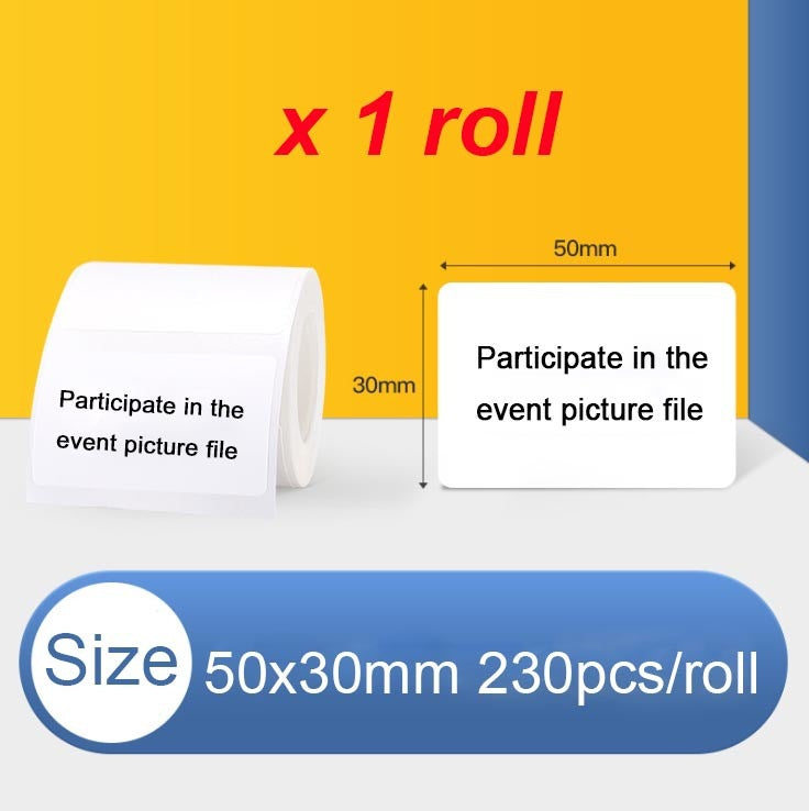 Food Sticker Self-adhesive Barcode Label