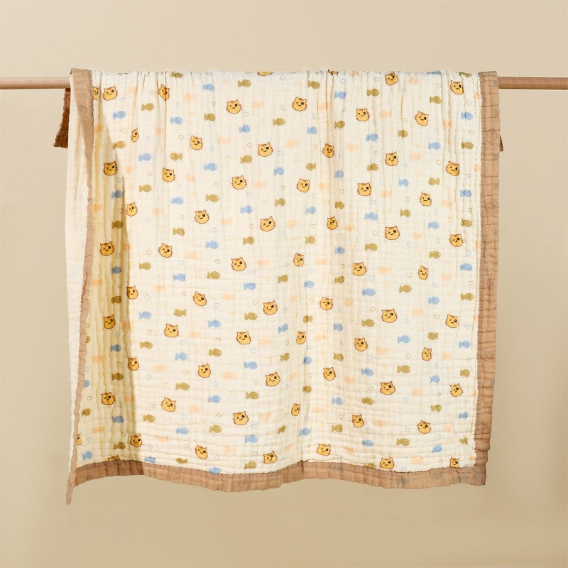 Baby Gauze Bath Towel Extra-thick Blanket