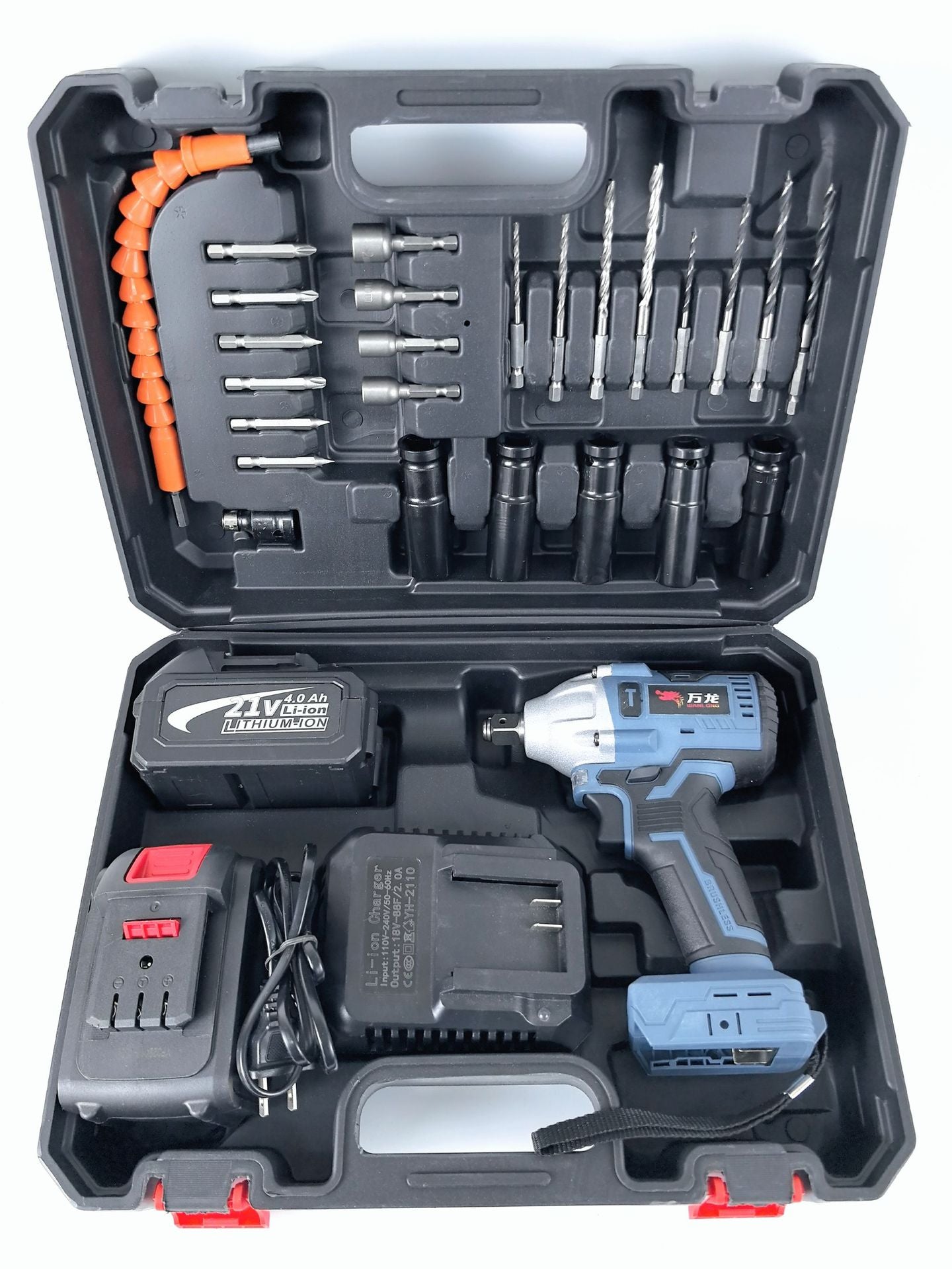 Brushless High Torque Electric Impact Wrench Charging Lithium Battery