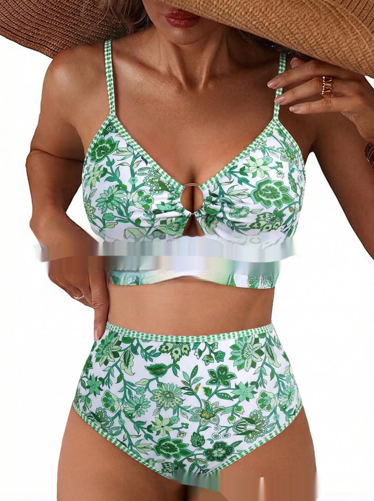New Womens Figure-hugging Bikini Set