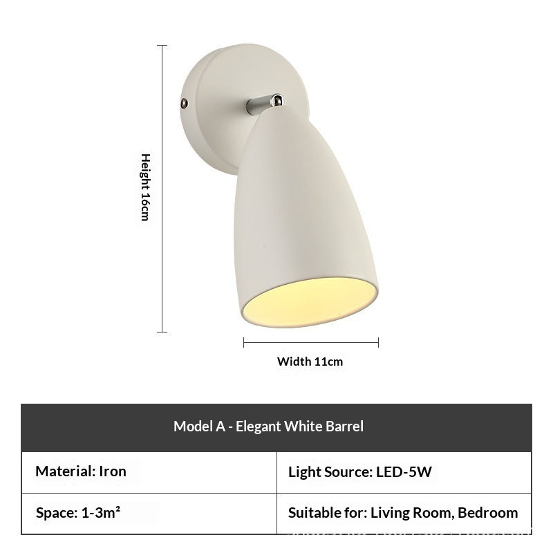 Bedside Eye-care Reading Lamp With A Swivel Arm For The Bedroom Or Study