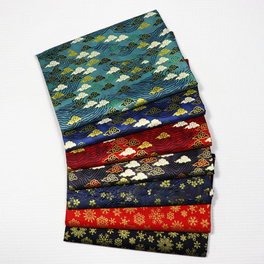 Japanese Zefeng Gilding Cotton Active Printing Clothing Fabric