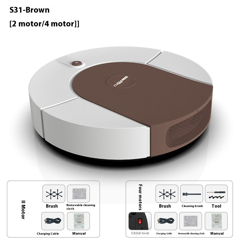 Automatic Sweeping Machine Household USB Charging Cleaning Machine Mini Smart Vacuum Cleaner