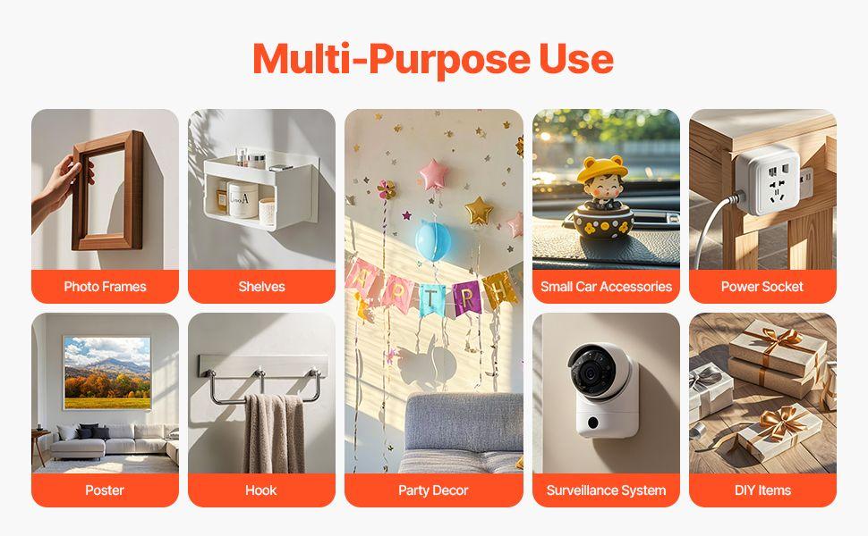 Strong Adhesive, Waterproof, High Temperature Resistant, Long-lasting Double-sided Tape, A Must-have For Home DIY And Office Use.