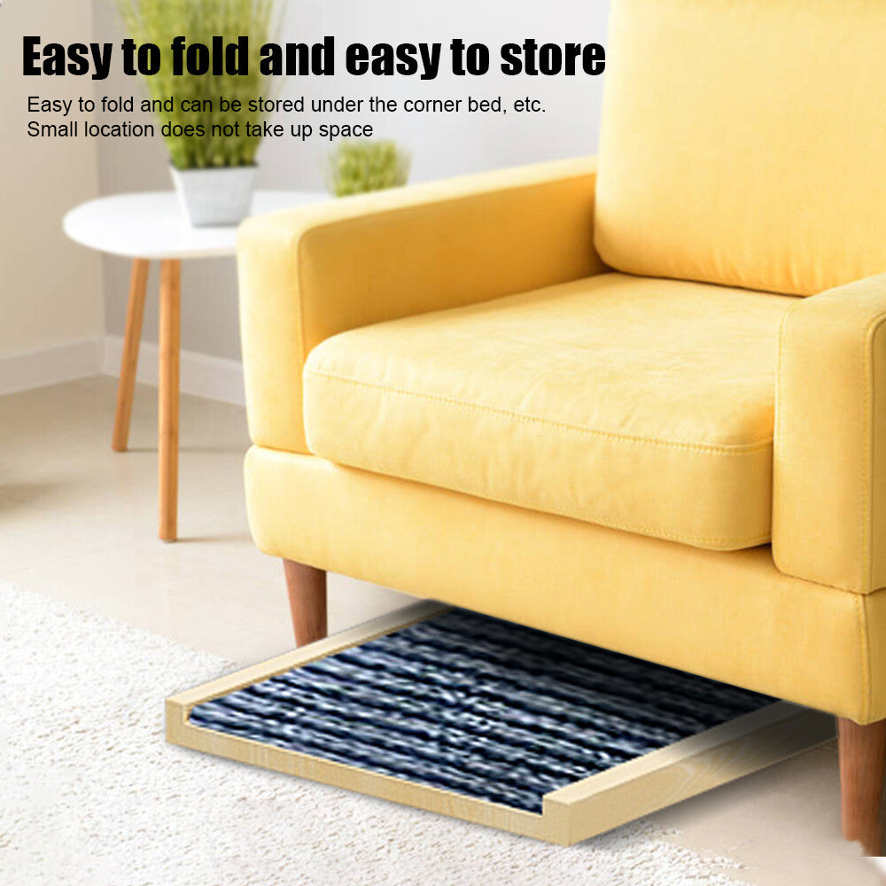 Foldable Dog Pet Ramp Adjustable Height Dogs Stairs For Bed Sofa Car 1 00cm