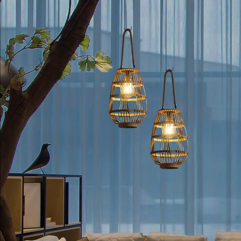 Solar-powered Portable Hanging Garden Decor Ambient Floor Lamp
