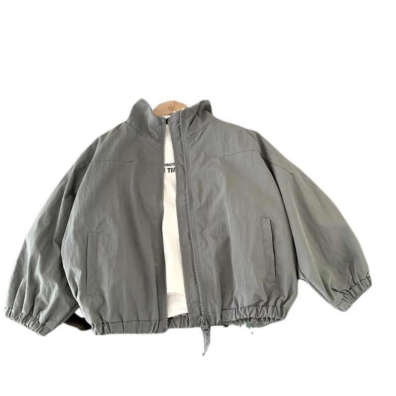 Korean-style Fashionable Casual Jacket For Baby Girls