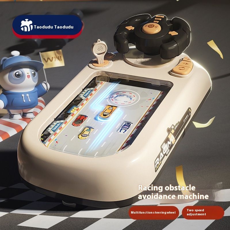 Steering Wheel Electric Desktop Game Console Educational Toys