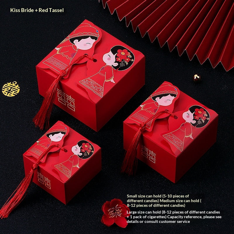 Dedicated Wedding Candy Wedding Gift Packaging Box