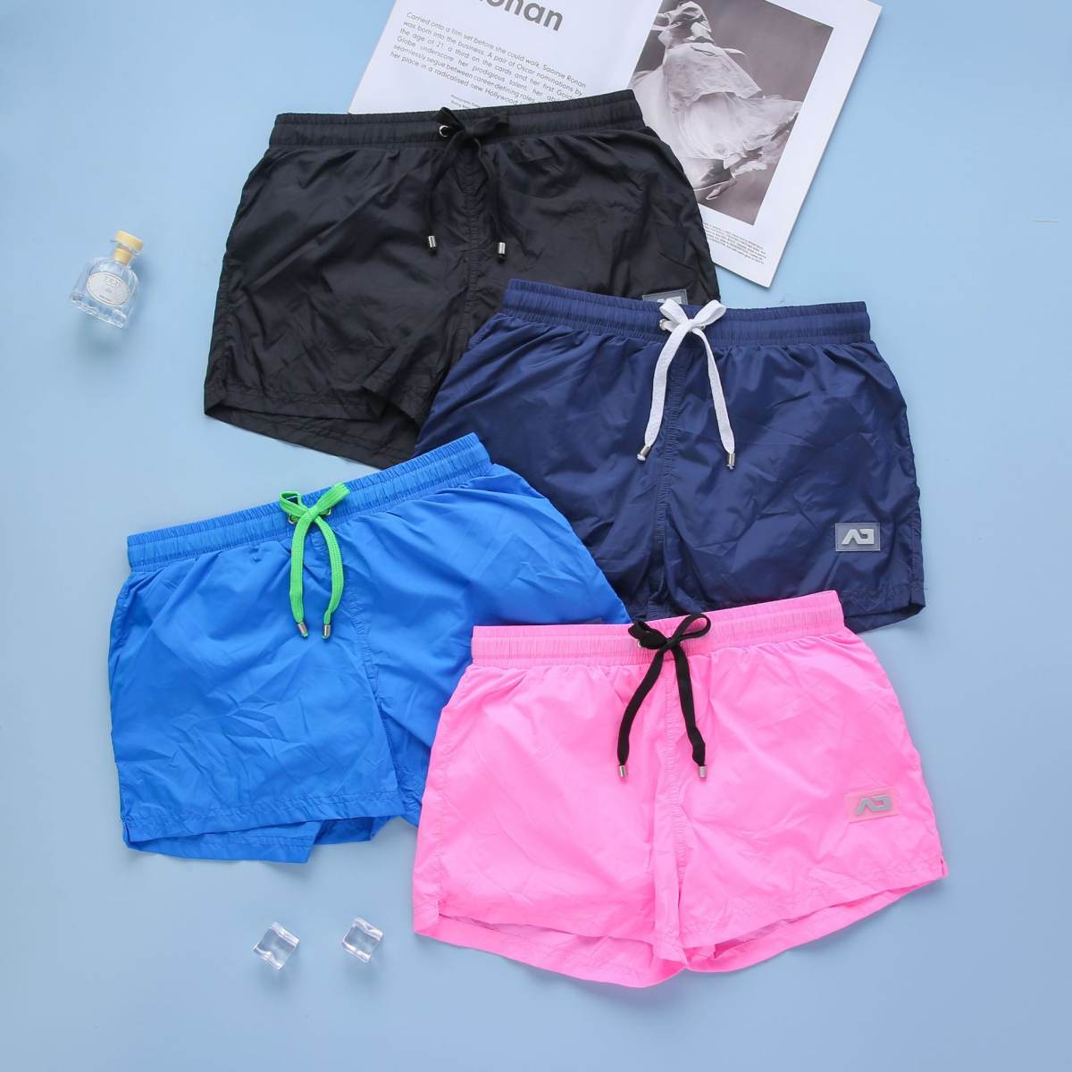 Men's Boxer-Style Fitness Running Shorts