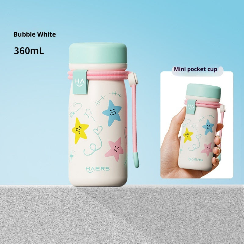 Compact And Portable Stainless Steel Outdoor Water Bottle For Women