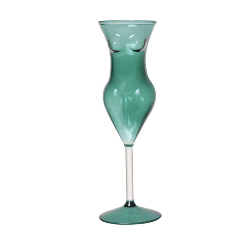 Beauty Champagne Glass Creative Cocktail Glass Nude Women's Cup Personalized Goblet Barware