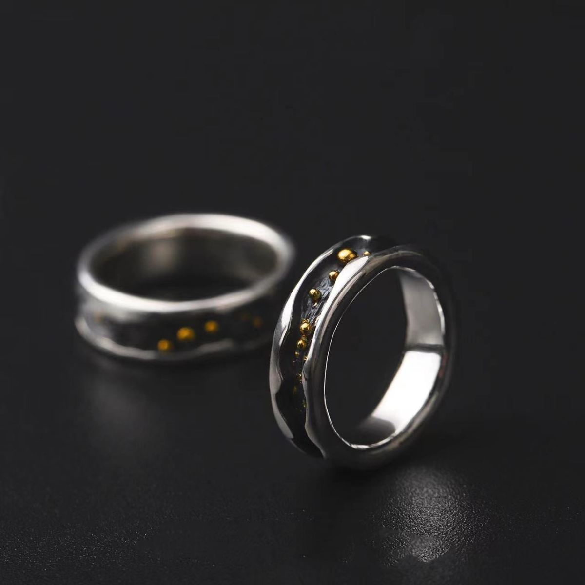Couple Rings Couple Ring Men's And Women's Accessories Open Ring