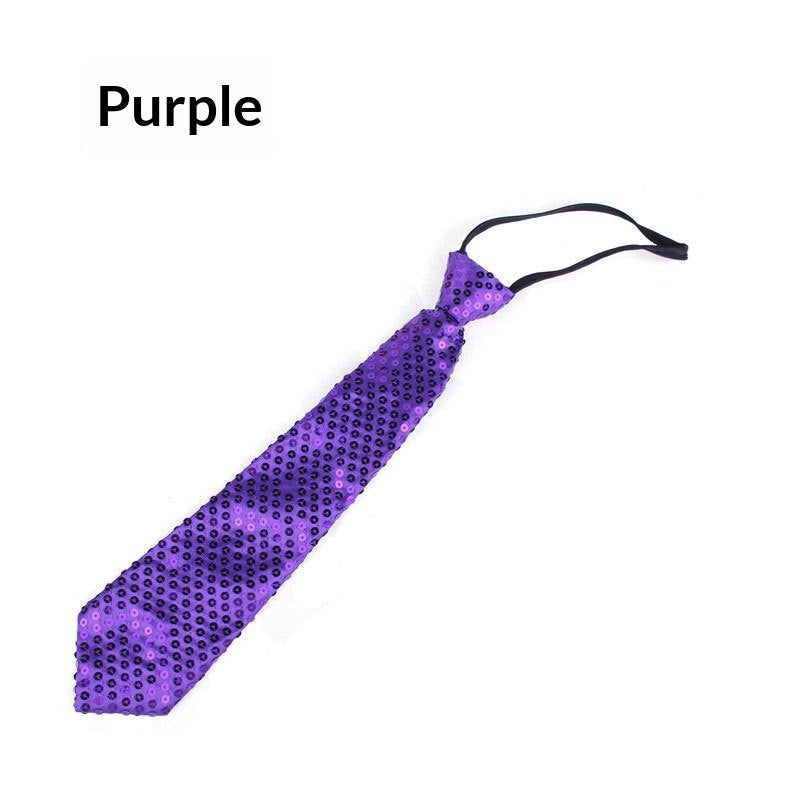 Halloween Universal Korean Version Jazz Sequin Bow Tie
