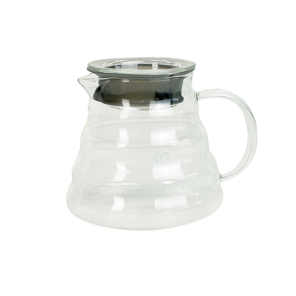 Glass Smart Cup Hand Drip Coffee Filter Set