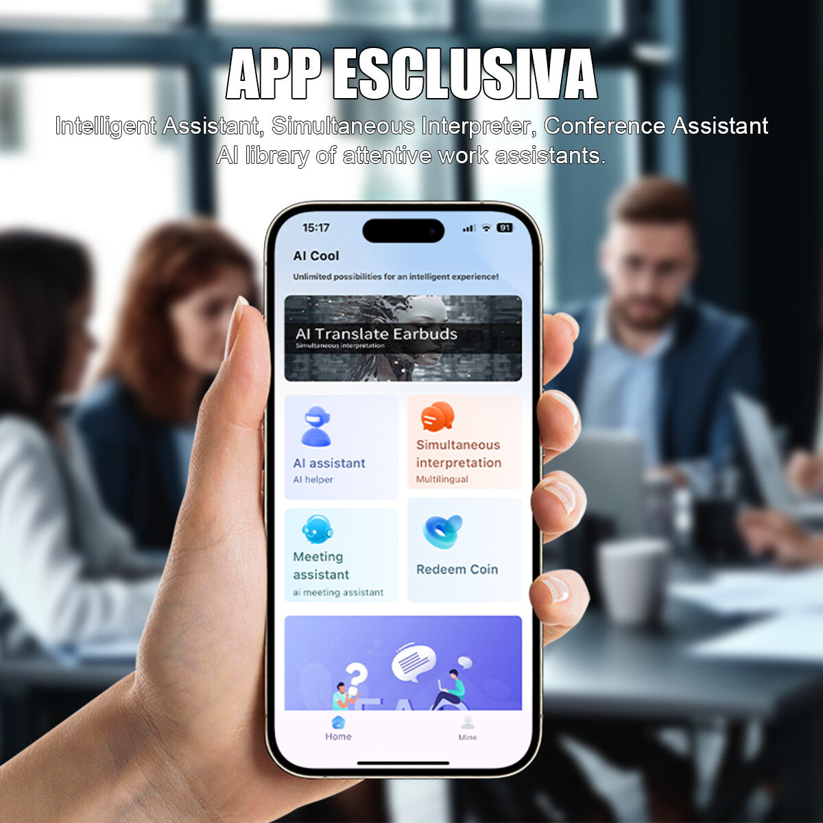 Translator Earbuds 144 Languages Bluetooth Two-Way Real Time Smart Translation
