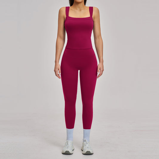 Sports Fitness Set Yoga Outfit Set Womens