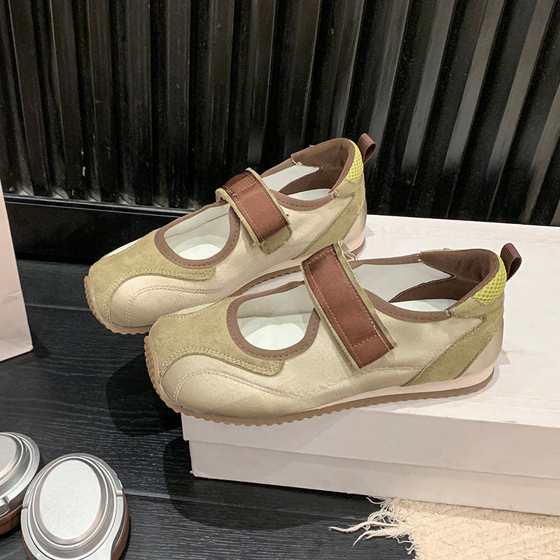 Women's Vintage Thin Mary Jane Sandals, 2026 New Summer & Autumn Soft Sole Lightweight Casual Ballet Flat Trainer Shoes