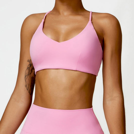 Nude Feel Yoga Brushed Quick-drying Fitness Vest For Women