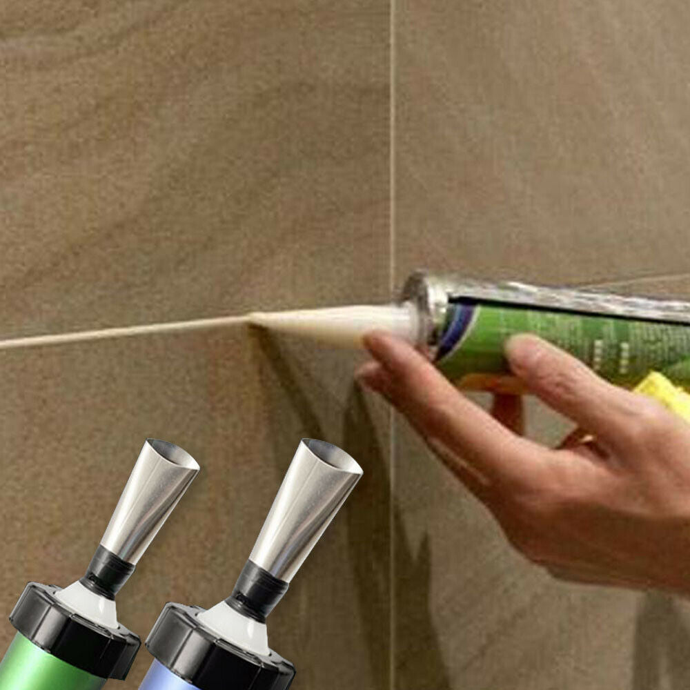 17 Caulking Finisher Caulk Nozzle Applicator Sealant Finishing Scraper Tools