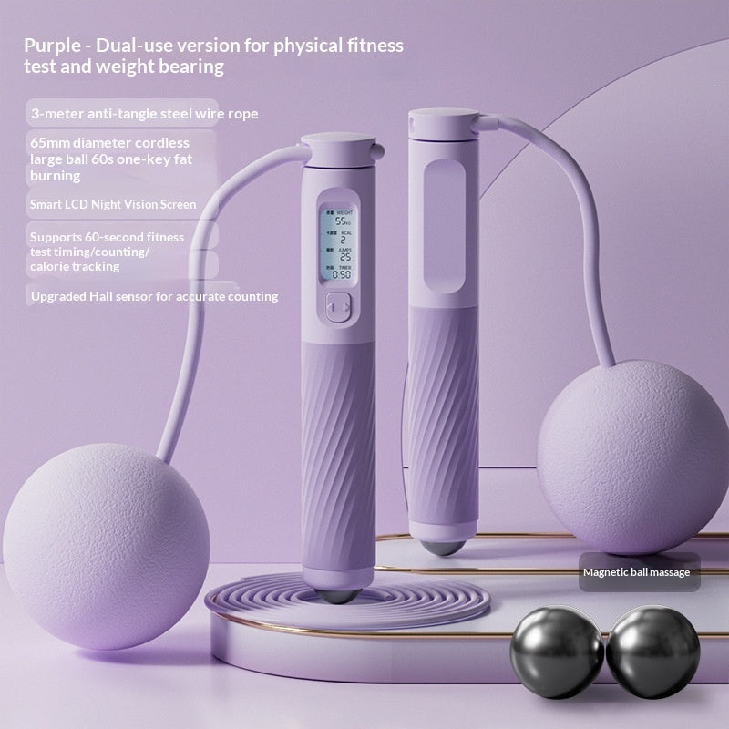 Cordless Magnetic-bead Massage Fitness Rope