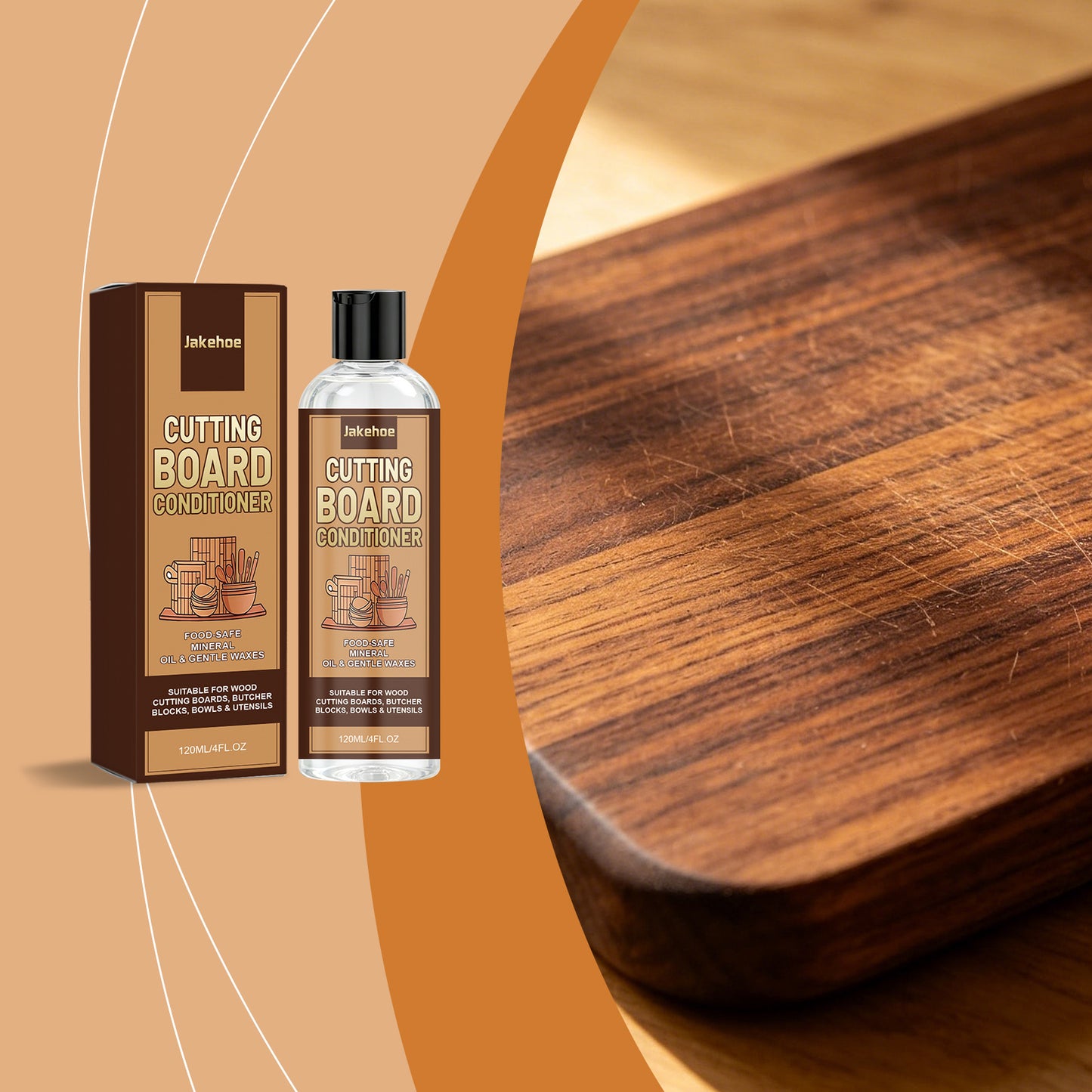 Cutting Board Care Agent Daily Gentle Care Cutting Board Scratch Clean Polishing Brightening Care Solution