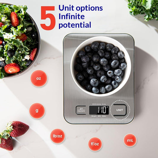 High-precision Electronic Kitchen Scale Compact Household Baking Scale