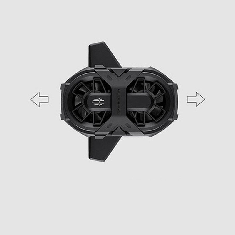 Dual-core Cooling Clip APP Adjusts RGB Lighting Effect