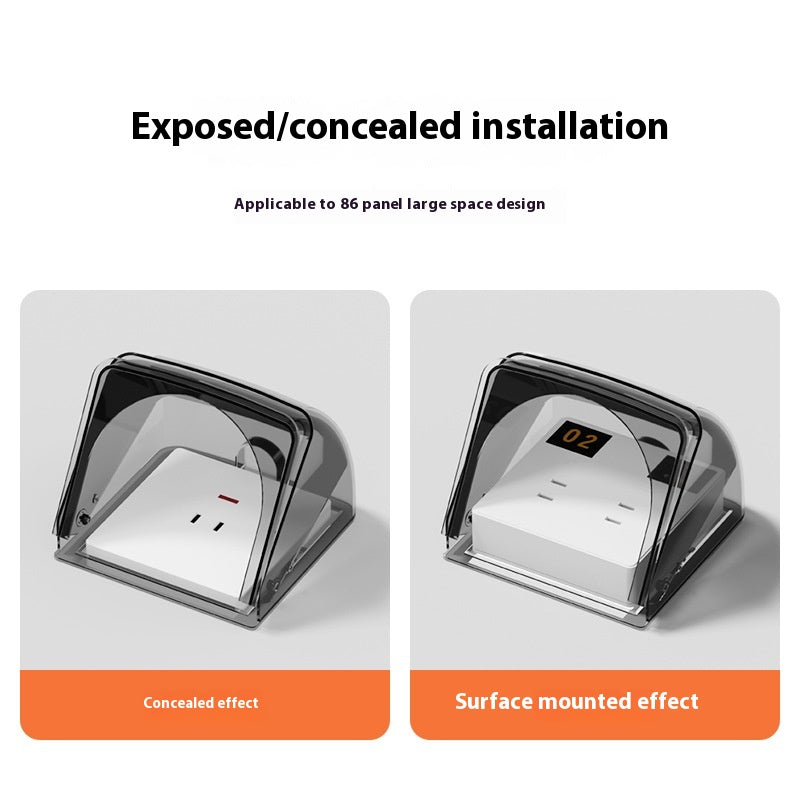 86 Sun Protection Power Charging Socket Protective Cover