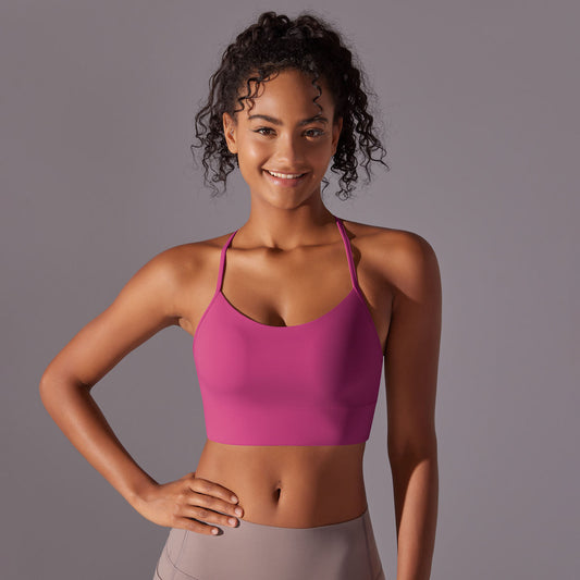 Female Shockproof Push-up Yoga Exercise Vest
