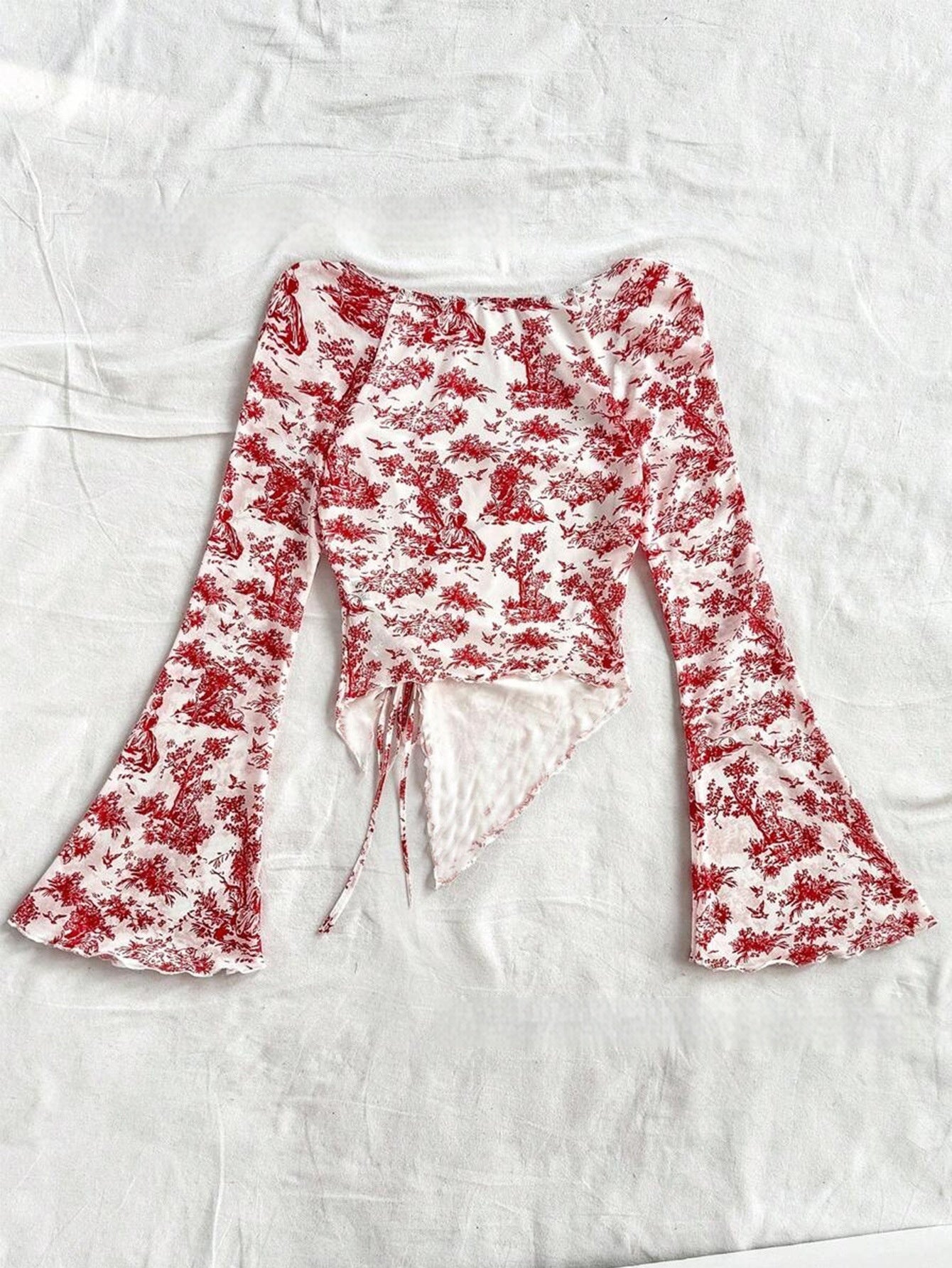 Cross-border Best-selling Women's Printed Top T-shirt