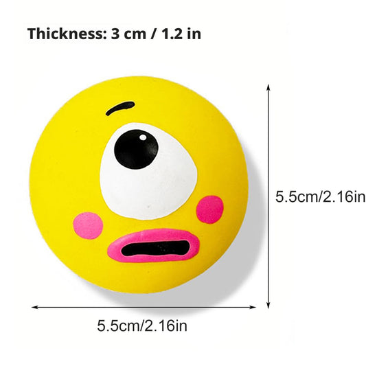 Pet toy ball-yellow-1 piece