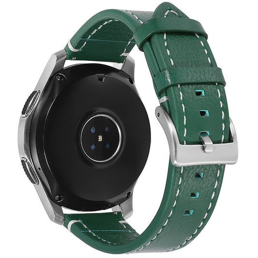 Leather Strap Business Men's Watch Band Double-sided Head Layer Cowhide Watch Accessories