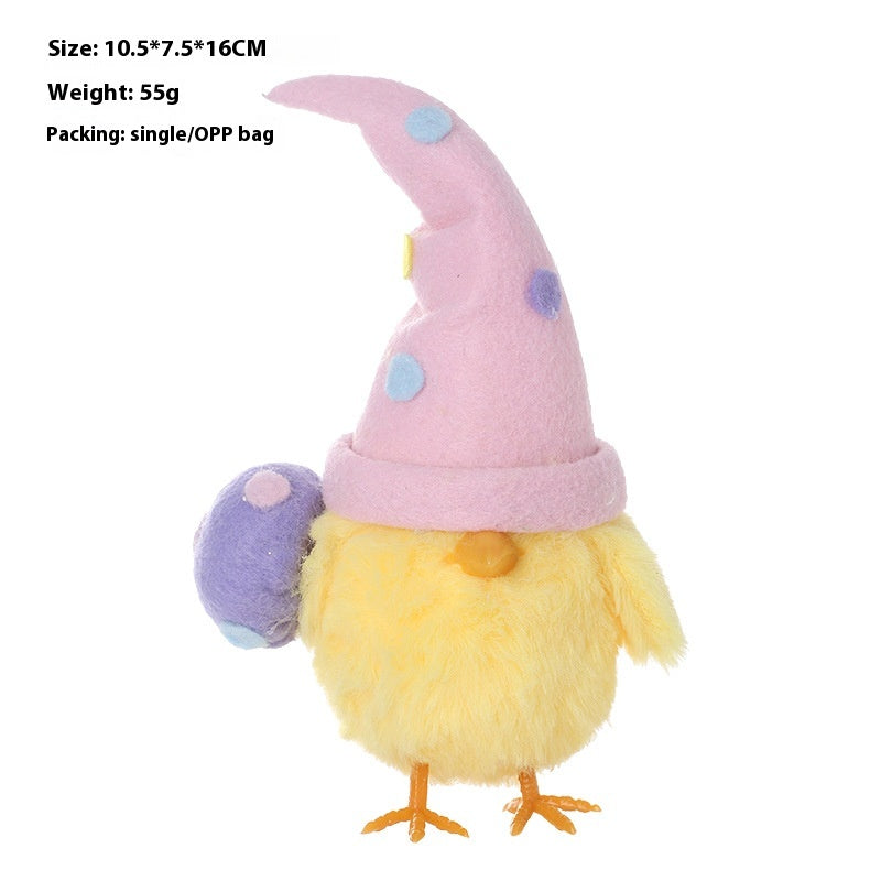 Cute Rejuvenating Device Chicken Doll Ornaments Holiday Party Gifts