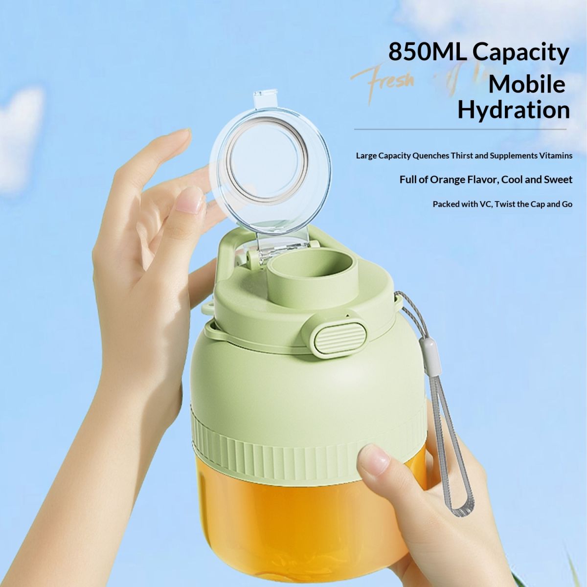 Large-Capacity Multi-Function Portable Juice Cup For Home Use