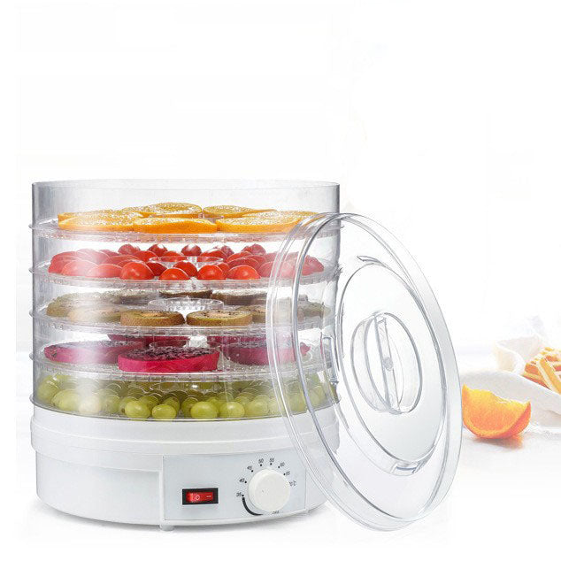 350W Electric Food Dehydrator Fruit Meat Beef Dryer Veg Preserver Machine 5 Tray